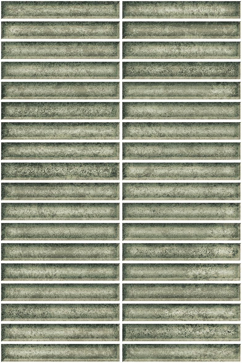 Paradyz Philosophy Universal cut mosaic olive murano 19 8x29 8