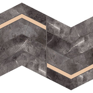 Tubadzin-Arte Balckwall Ms. Lap. 29,8x25 dekorelem Tubadzin-Arte Balckwall Ms. Lap. 29,8x25 dekorelem