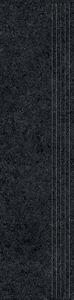 Tubadzin Zimba Stopnica Black Str. 29,6x119,8 burkolólap Tubadzin Zimba Stopnica Black Str. 29,6x119,8 burkolólap