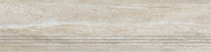 Tubadzin Travertino Stopnica Mat. 29,6x119,8 burkolólap Tubadzin Travertino Stopnica Mat. 29,6x119,8 burkolólap