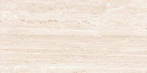 LIMURIA TRAVERTIN LIGHT BEIGE Rect. 60×120 polírozott magasfényű padlólap