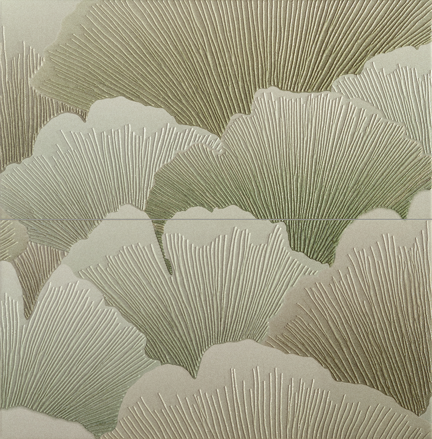 Domino Biloba Dekor 2-elementowy 61,8 x 60,8 dekorcsempe