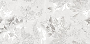Domino Efemera Dekor 4-elementowy leaves 119,8x59,8