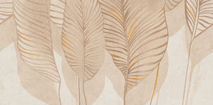 Tubadzin Mild Clay leaves B 59,8x119,8 burkolólap