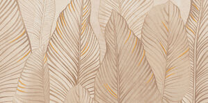 Tubadzin Mild Clay leaves C 59,8x119,8 burkolólap