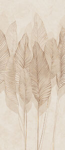 Tubadzin Mild Clay leaves 274,8x119,8 burkolólap