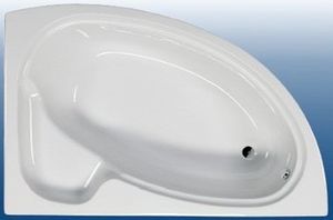 Sanotechnik Santorini 153×98 Aszimmetrikus Sarokkád Jobb