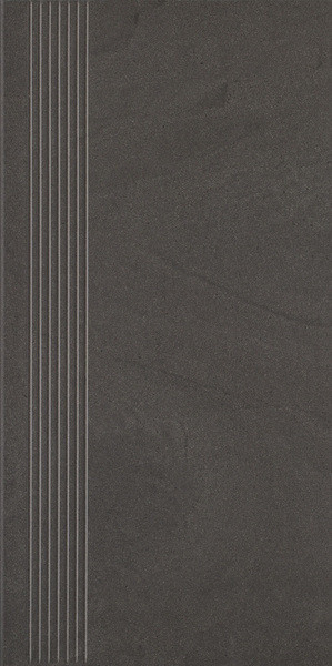 Paradyz Rockstone grafit stopnica prosta mat lépcsőlap 29,8X59,8
