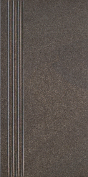 Paradyz Rockstone umbra stopnica prosta mat lépcsőlap 29,8X59,8