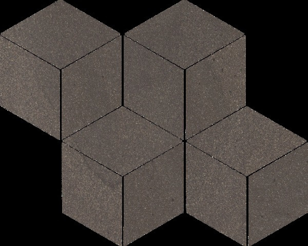 Paradyz Rockstone umbra mozaika cieta mix dekor padlólap 20.4 x 23.8