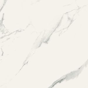 Tubadzin Monolith Pietrasanta white polished burkolólap 79,8x79,8