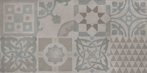 Cermed Ceramica Design Marmette Decor Grigio Azzuro padlólap 30,2x60,4