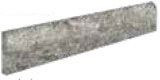 Cotto Tuscania Terraforte Battiscopa Grigio lábazati elem 7.5x30.6