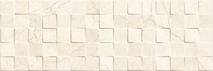 Valore Tajmahal Cubik Crema Marfil Decorado falicsempe 25x75