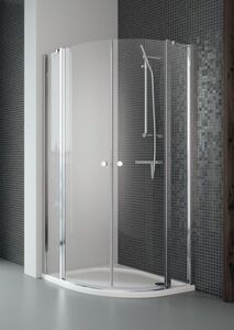 Radaway Eos II PDD íves zuhanykabin 80 jobb átlátszó üveges