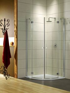 Radaway Torrenta PDD E 100x80 íves zuhanykabin átlátszó üveges