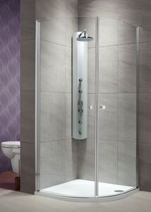 Radaway Eos PDD 100 íves zuhanykabin átlátszó üveges