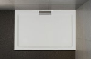 Wasserburg PETRA Öntött műmávány zuhanytálca 80 cm x 120 cm