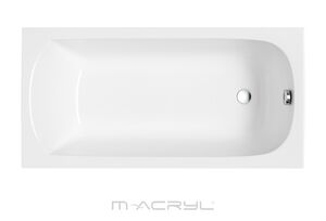 M-Acryl Mira egyenes akril kád 160x70 