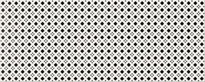 Opoczno Black & White Pattern D 20x60 dekor