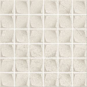 Paradyz Minimal Stone Grys Mosaic dekorcsempe 29.8x29.8