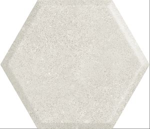 Paradyz Woodskin Grys Hexagon Structure A falicsempe 19.8x17.1