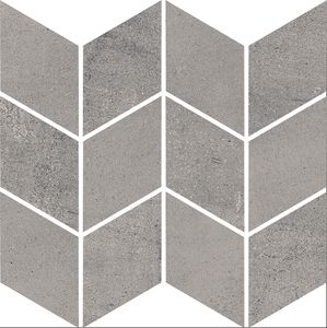 Paradyz Space Grafit Cut Rhombus Braid Polished dekorcsempe 25,8 x 28