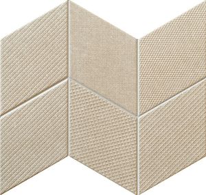 Tubadzin House of Tones beige mozaik dekorcsempe 22,8x29,8