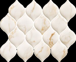 Paradyz Bliss Gold Mozaika Polysk Arabeska 29,8x29,8 mozaik