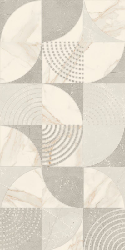 Paradyz Hope Grey Polysk dekor 30x60 csempe