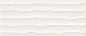 Valore Surface  WHITE DC WAVES 3D csempe 25x60