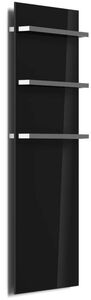 AREZZO design ONYX BLACK 3 elektromos törölközőszárító radiátor
