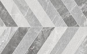 Konskie Portofino White Chevron 25x40 falicsempe