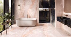 Emil Ceramica Tele Di Marmo Onyx Pink 120x278 burkolólap